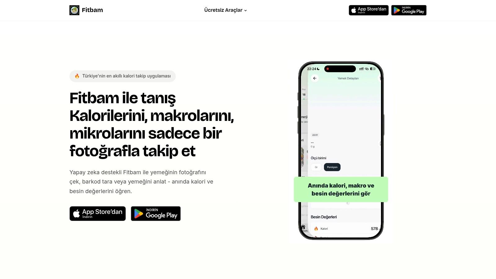 Screenshot from https://fitbam.app