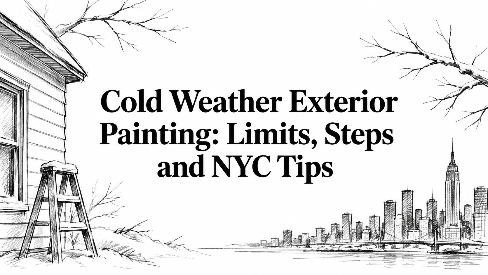 Cold Weather Exterior Painting: Limits, Steps and NYC Tips