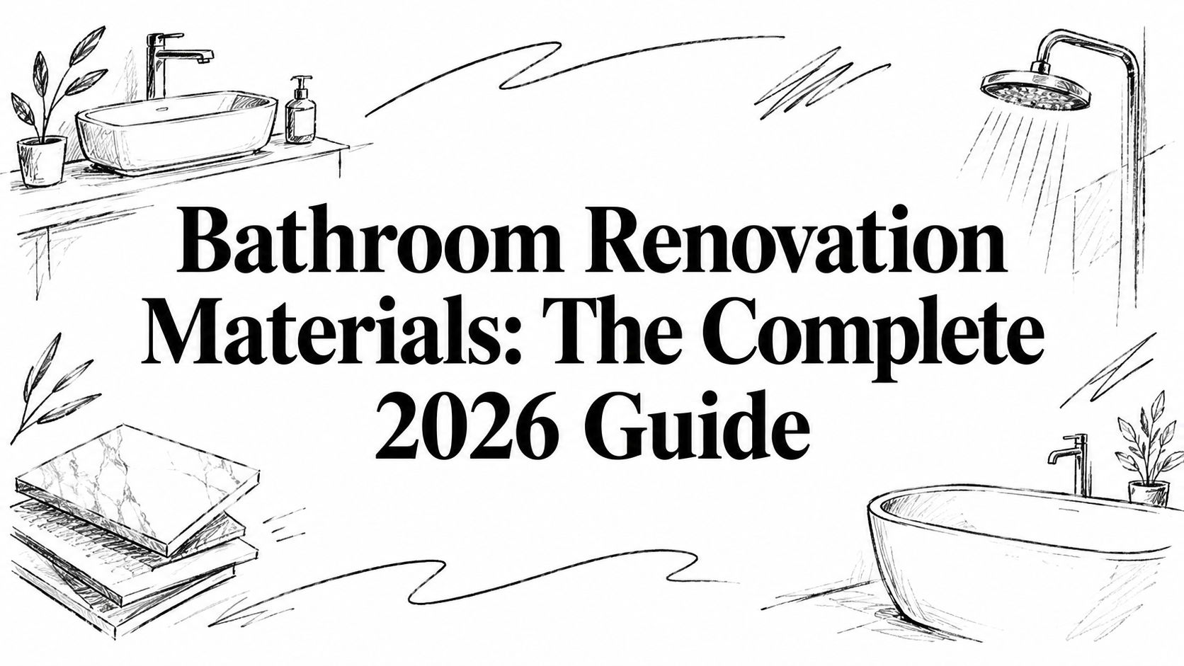 Bathroom Renovation Materials: The Complete 2026 Guide