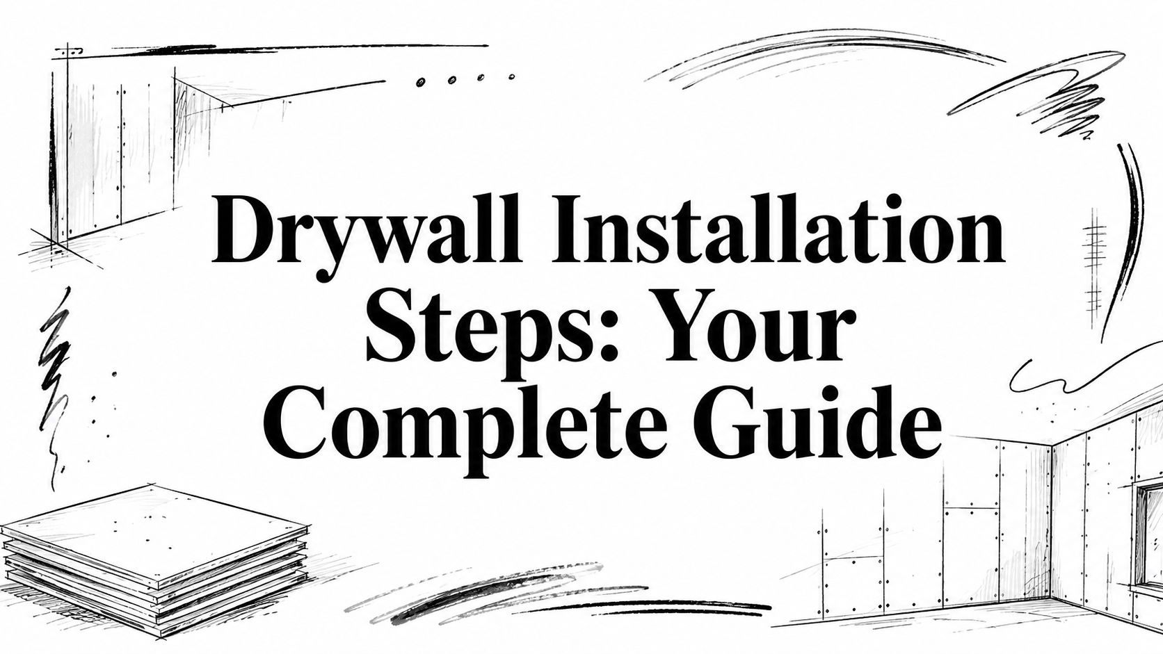Drywall Installation Steps: Your Complete Guide