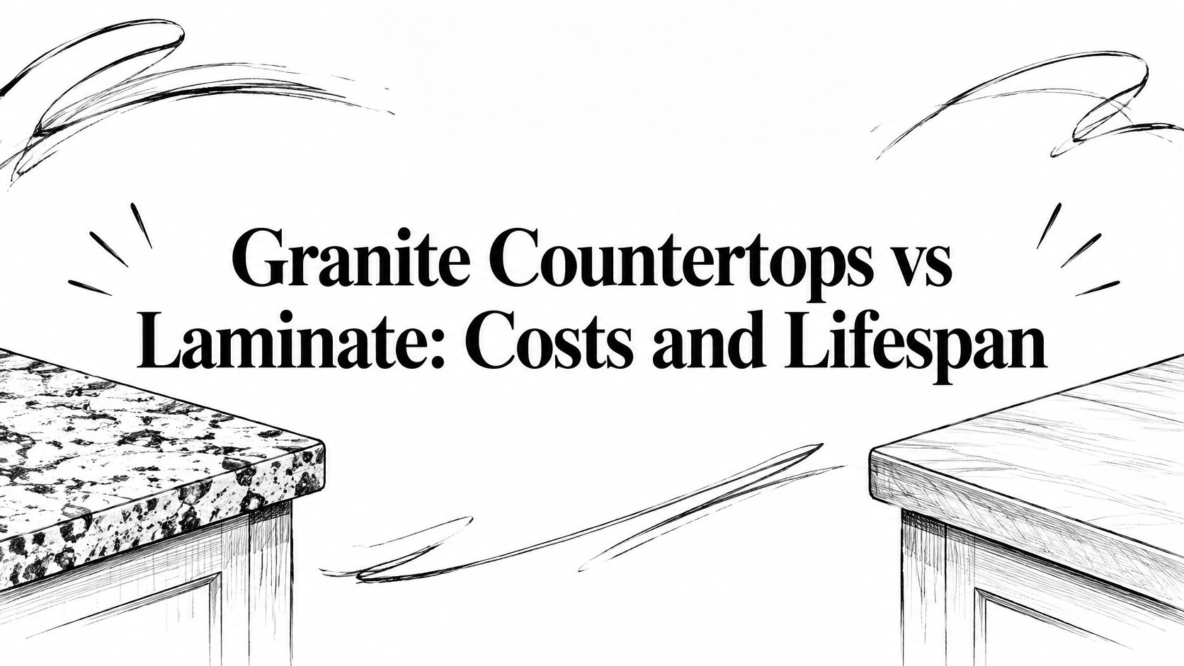 Granite Countertops vs Laminate: Costs and Lifespan