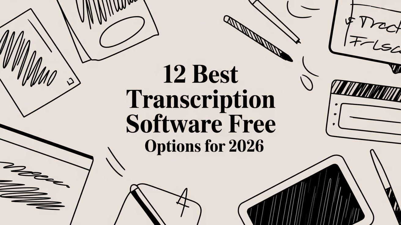 12 Best Transcription Software Free Options for 2026 | MeowTXT Blog