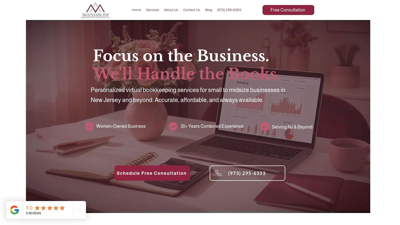 Mountain Top Bookkeeping &amp; Consulting (Madison; virtual NJ)