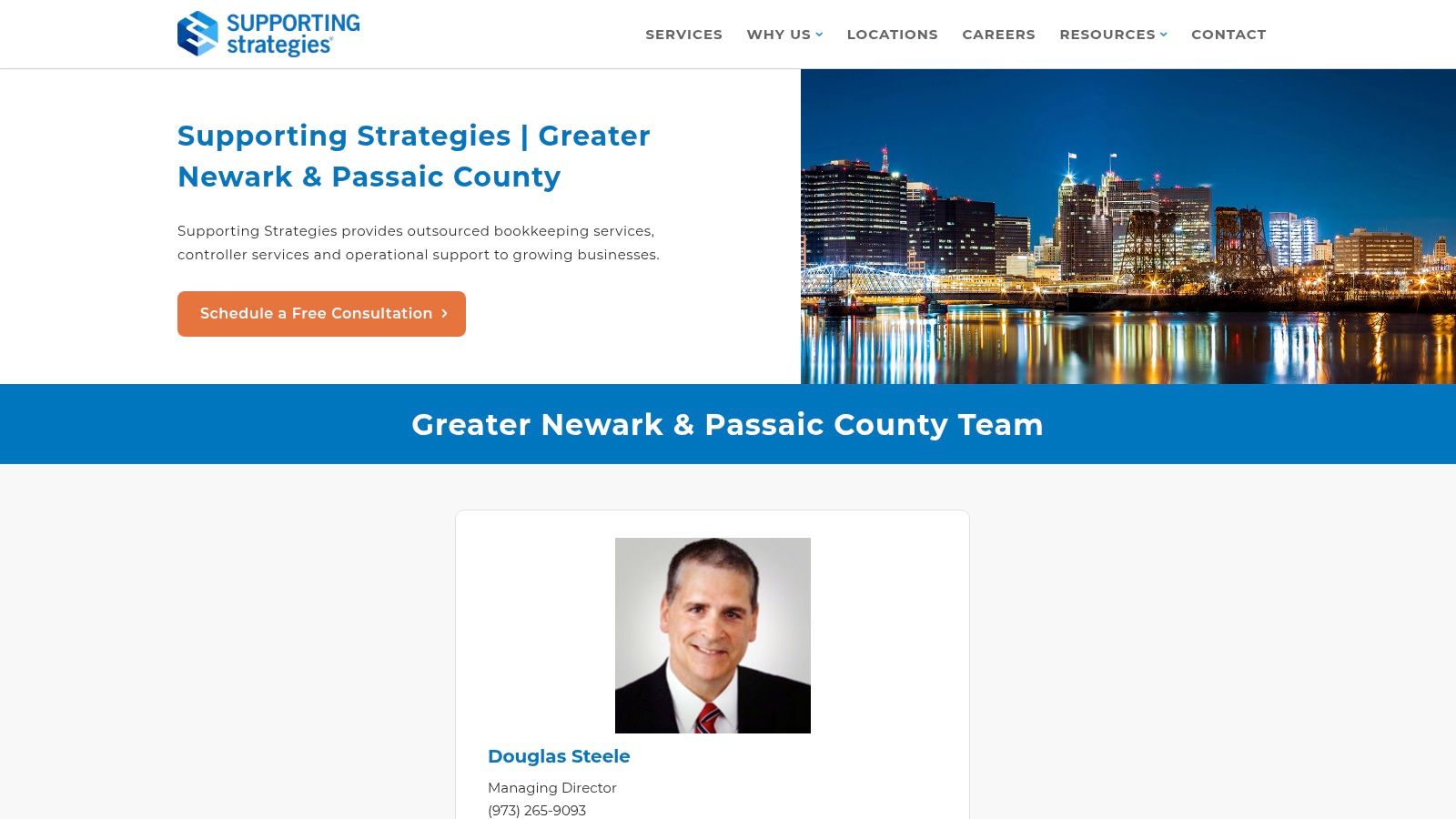 Supporting Strategies, Greater Newark &amp; Passaic County