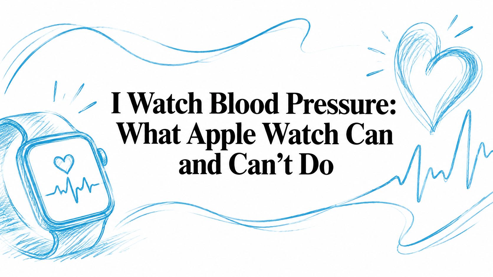 I Watch Blood Pressure: What Apple Watch Can and Can't Do