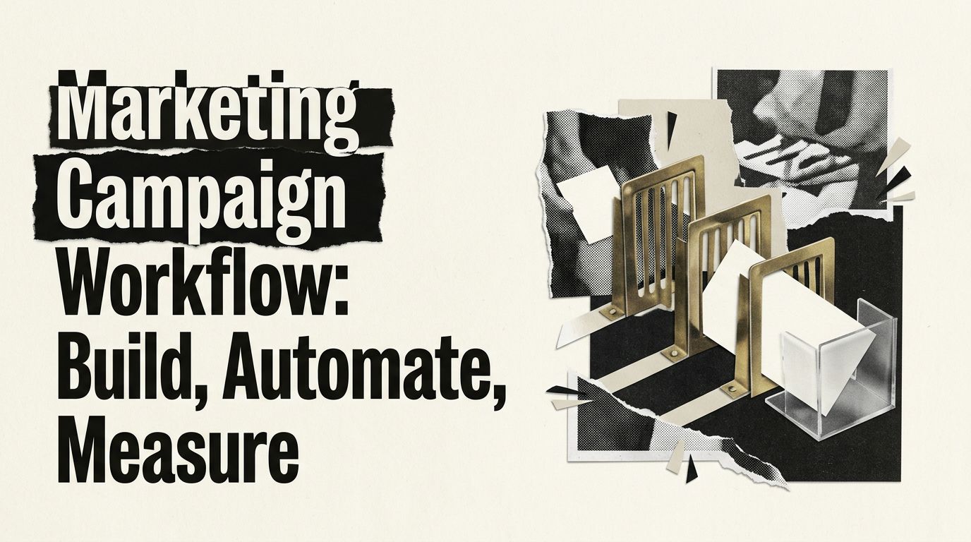 Marketing Campaign Workflow: Build, Automate, Measure