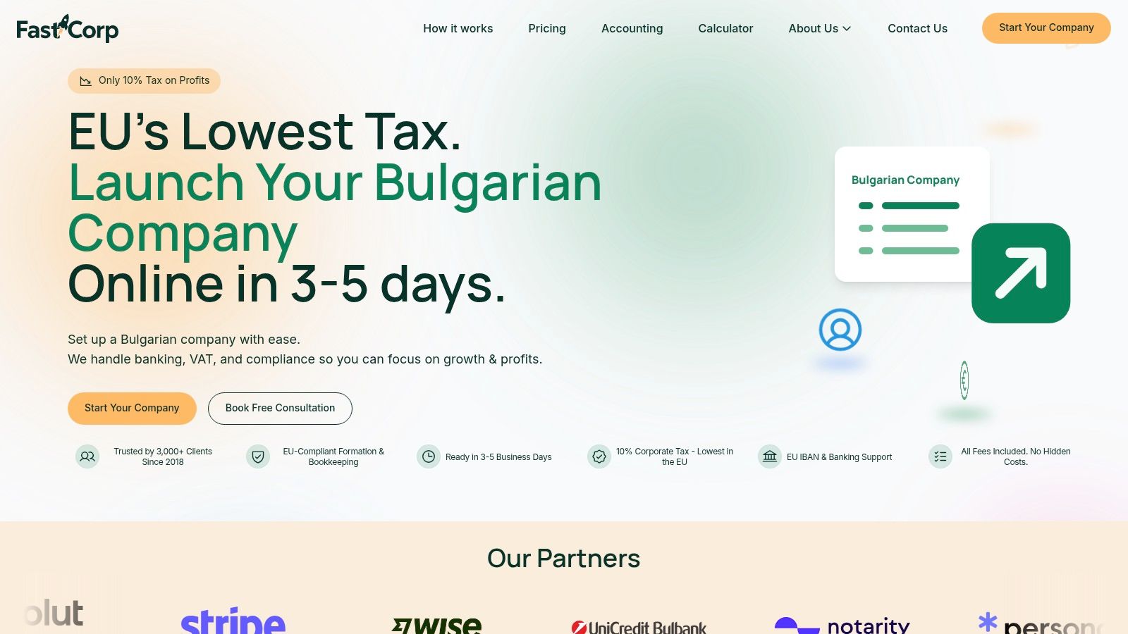 Screenshot from https://fastcorp.eu
