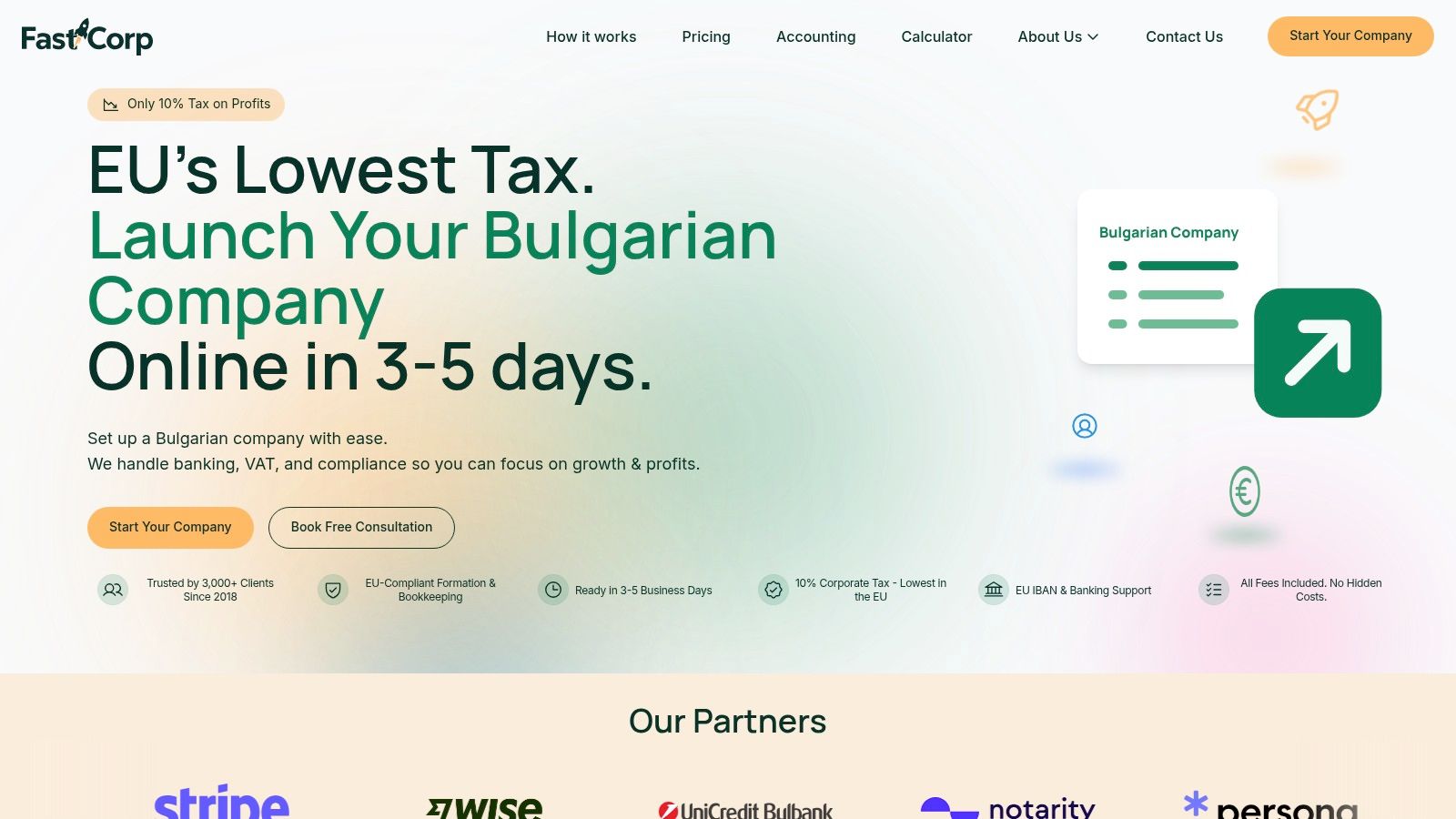 Screenshot from https://fastcorp.eu