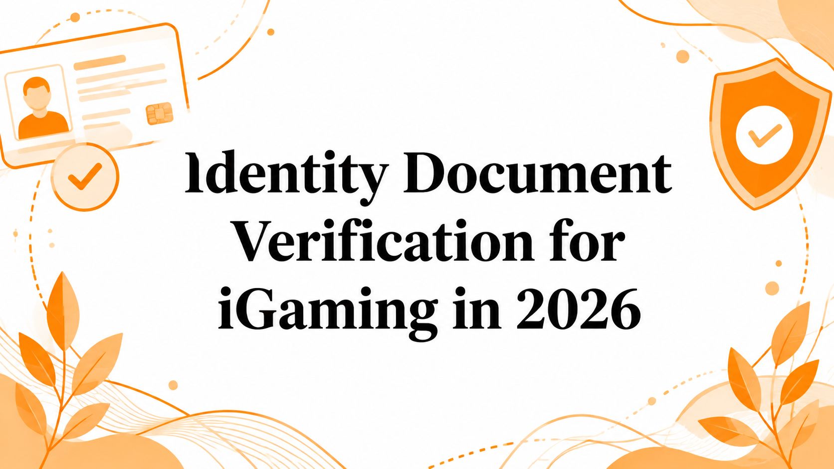 Identity Document Verification for iGaming in 2026
