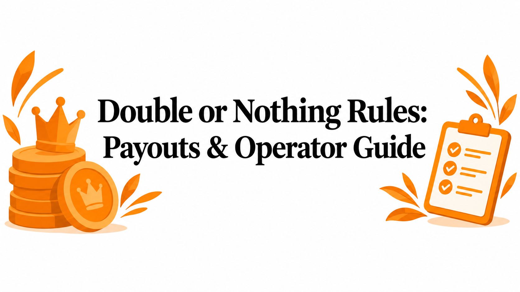 Double or Nothing Rules: Payouts & Operator Guide