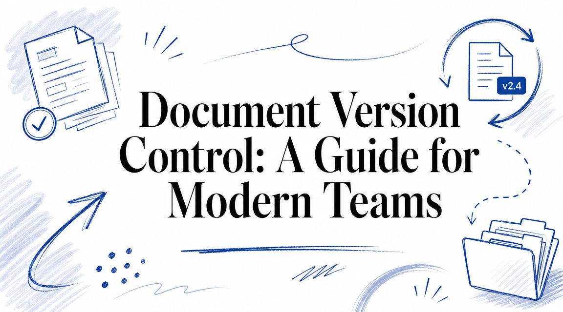 Document Version Control: A Guide for Modern Teams | Signwith.co | Pay ...