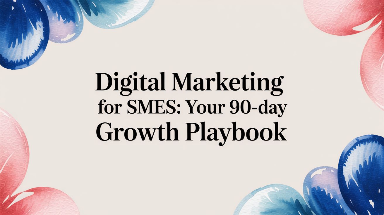 Digital Marketing for SMEs: Your 90-Day Growth Playbook: article cover