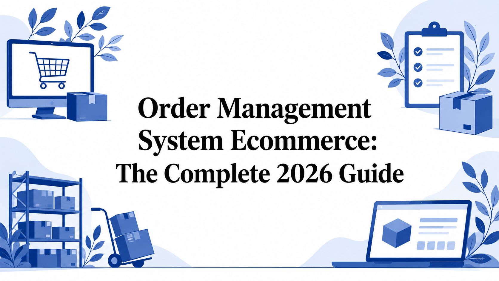 Order Management System Ecommerce: The Complete 2026 Guide: article cover