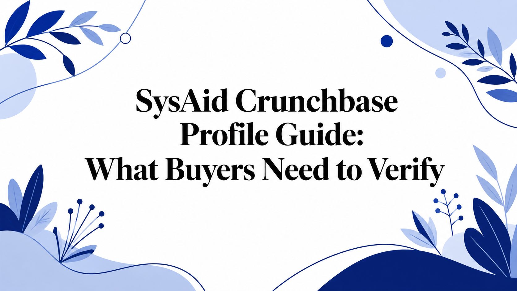 SysAid Crunchbase