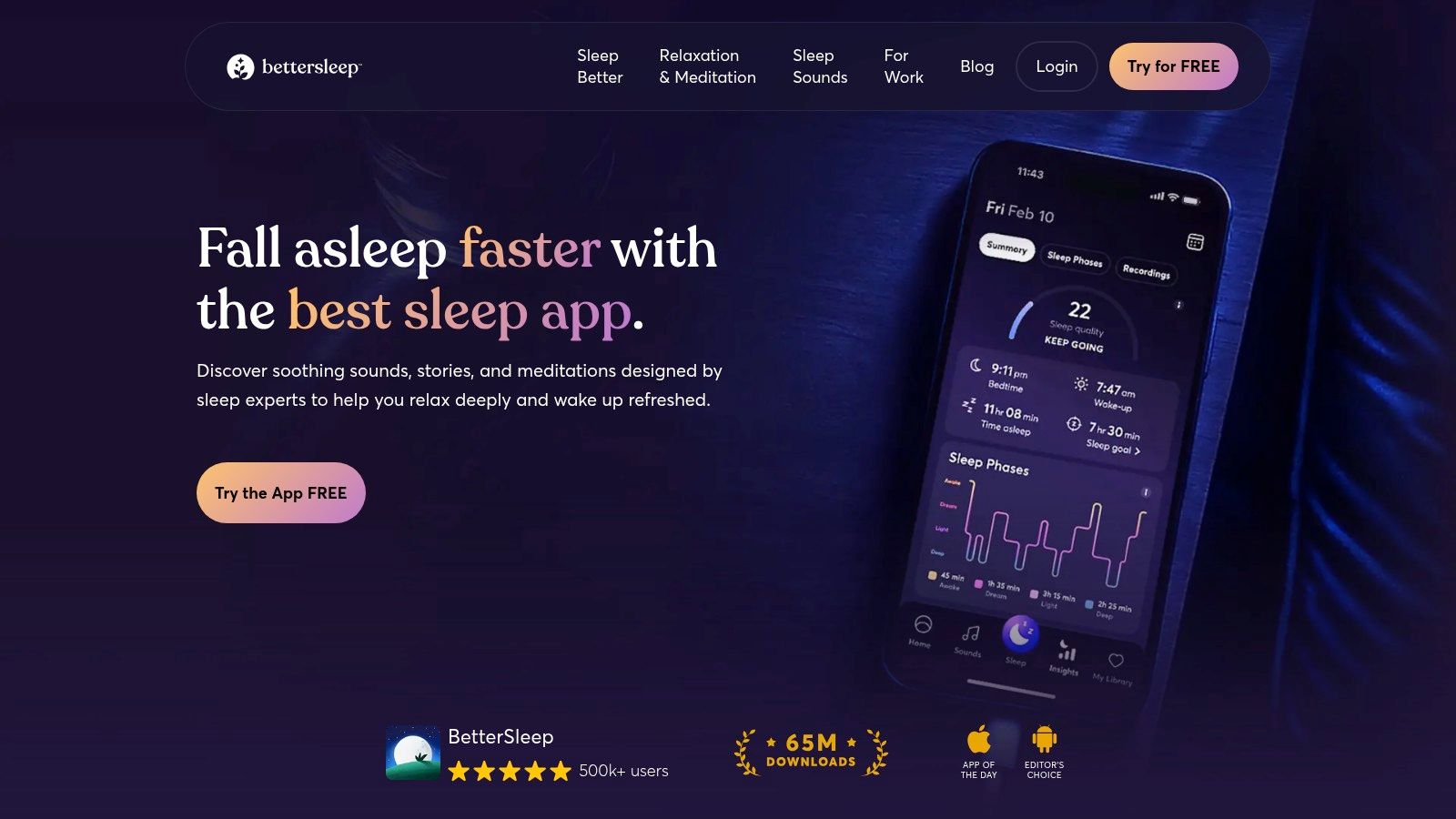 BetterSleep (formerly Relax Melodies)
