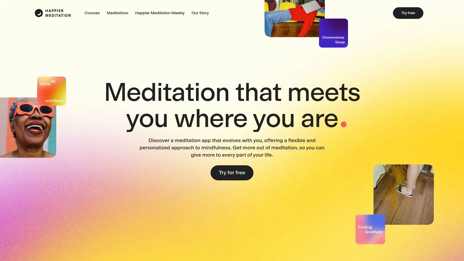 Happier Meditation (formerly Ten Percent Happier)