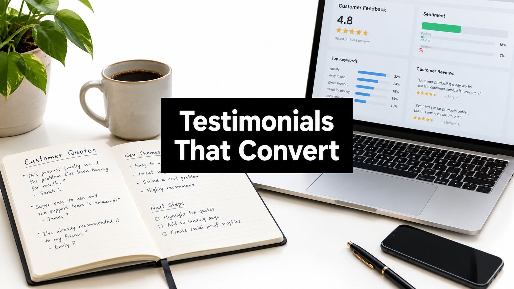8 Customer Testimonials Examples: Templates That Convert