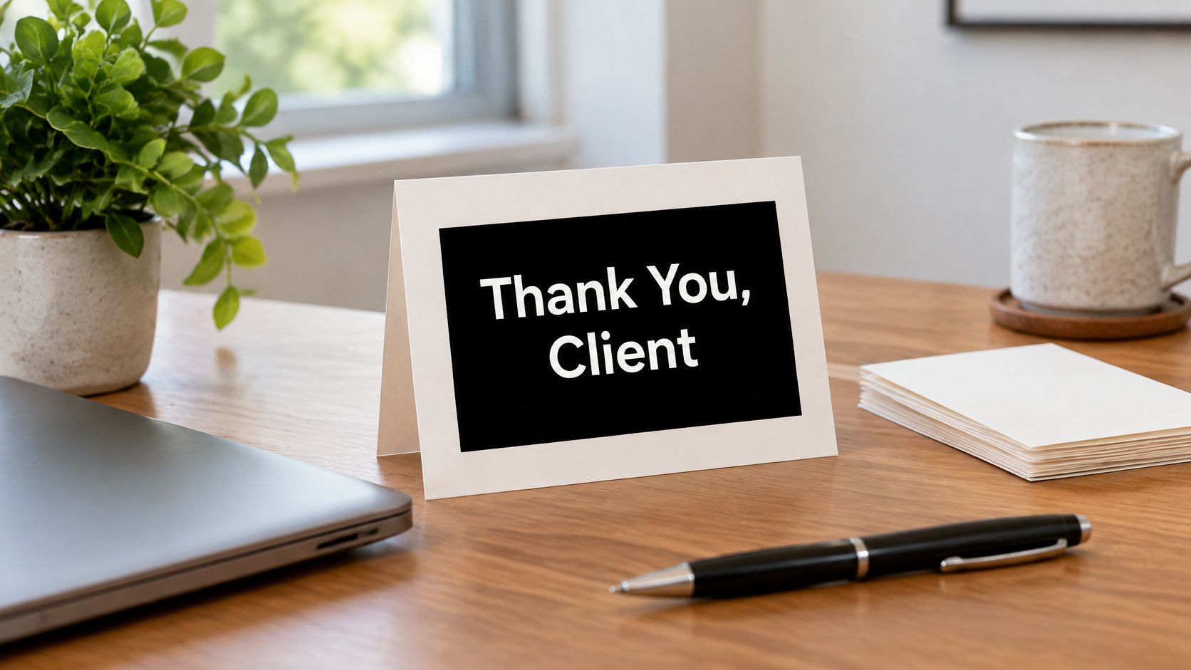 Thank You Note for Client: 8 Templates for Every Stage