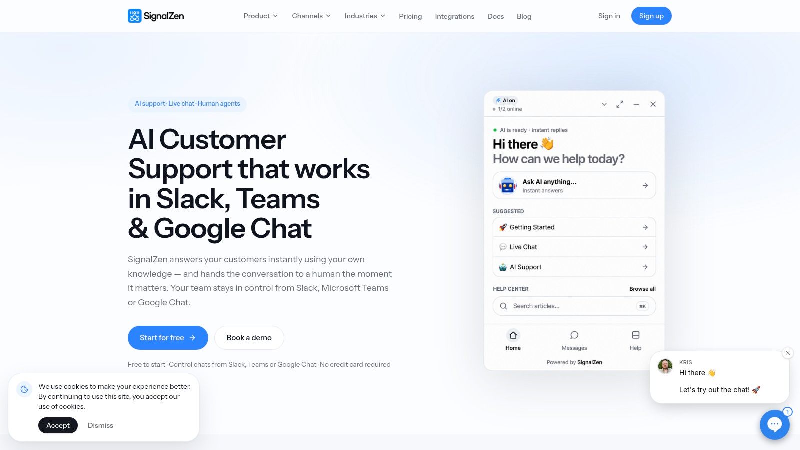 Screenshot from https://www.signalzen.com
