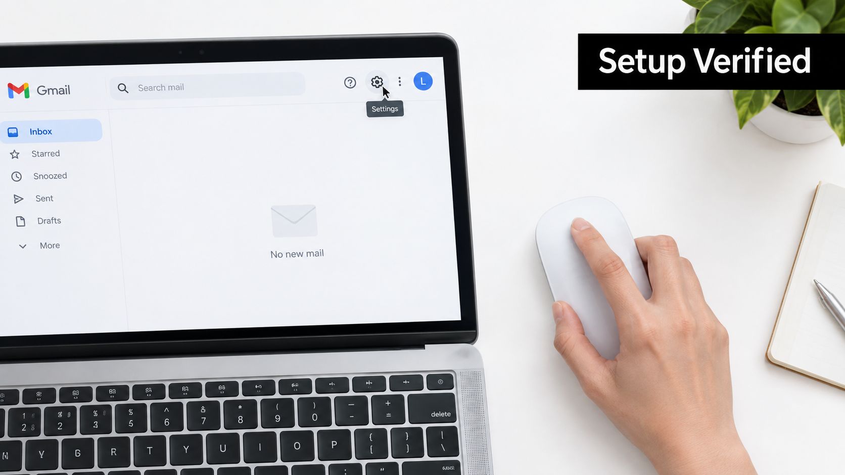 Screenshot from https://snyp.example.com/screenshots/gmail-forwarding-setup.png