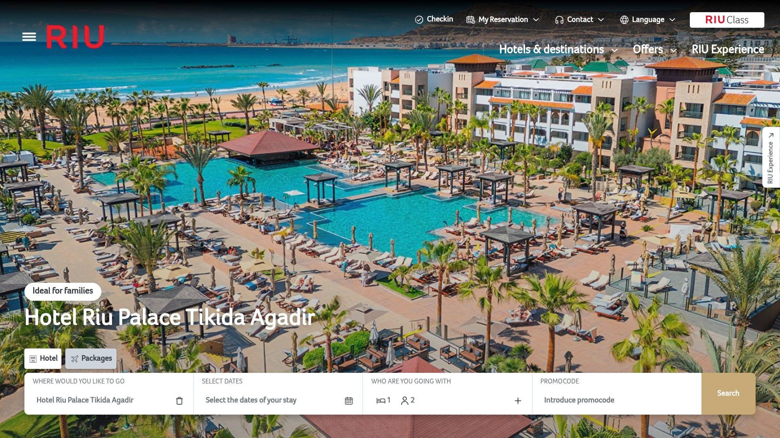 Découvrez les meilleurs hotels a agadir: guide 2026 2 Hotel Riu Palace Tikida Agadir