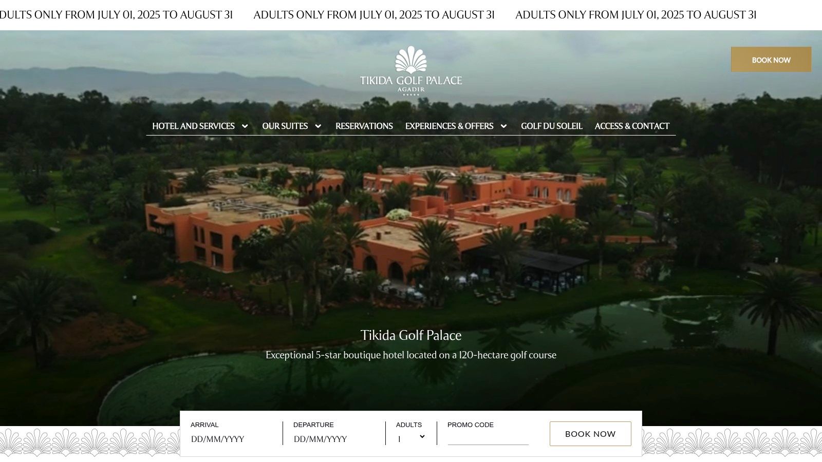 Découvrez les meilleurs hotels a agadir: guide 2026 4 Tikida Golf Palace