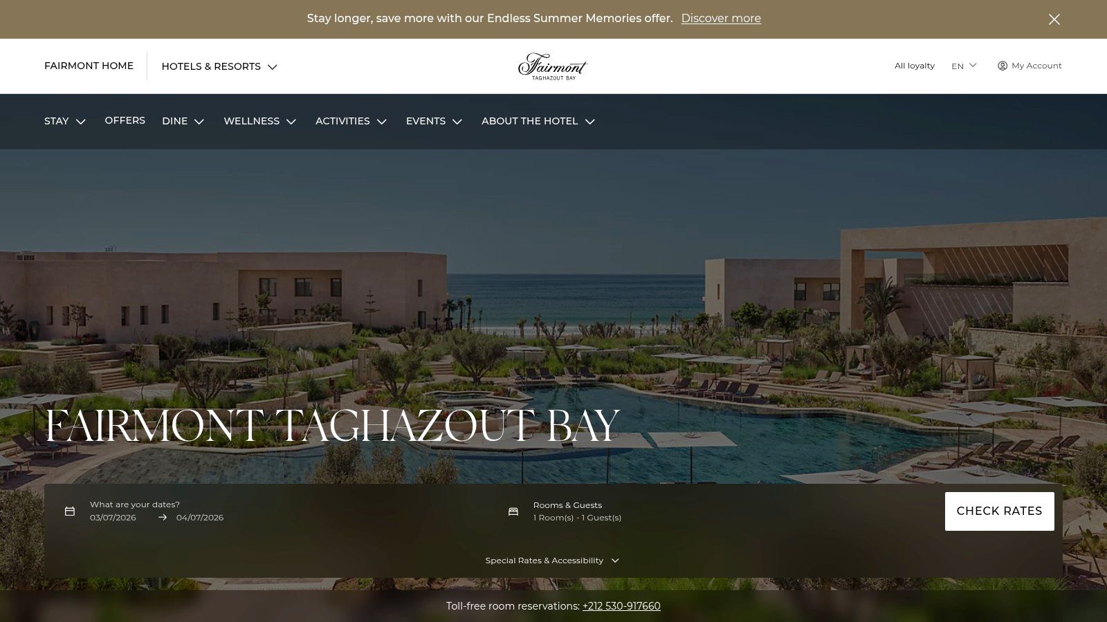 Découvrez les meilleurs hotels a agadir: guide 2026 5 Fairmont Taghazout Bay