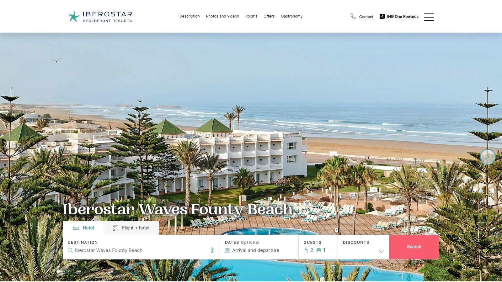 Découvrez les meilleurs hotels a agadir: guide 2026 3 Iberostar Waves Founty Beach