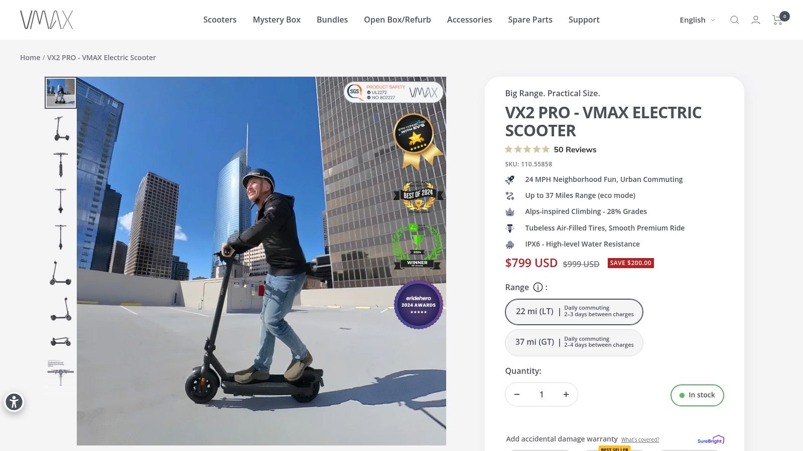 VMAX VX2 Pro
