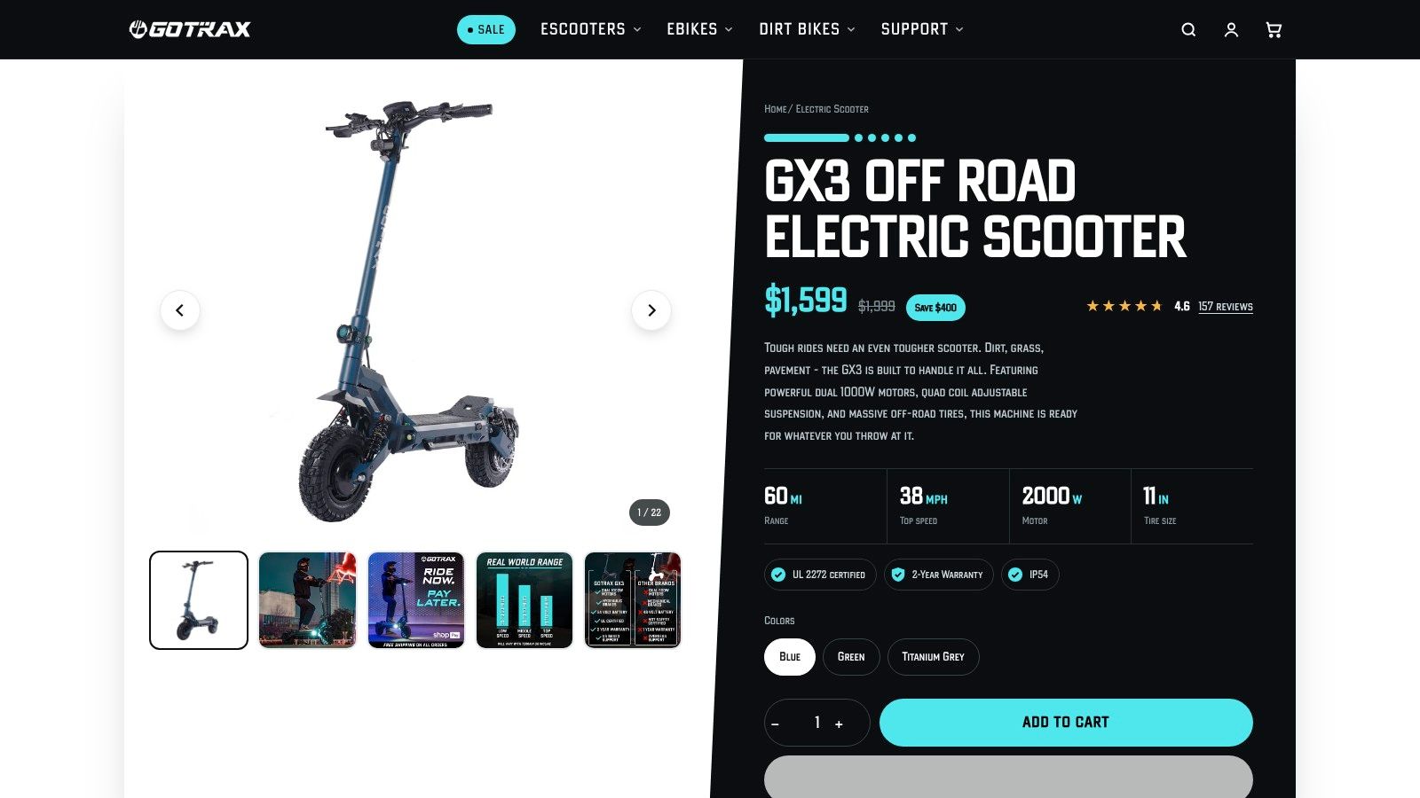 GOTRAX GX3