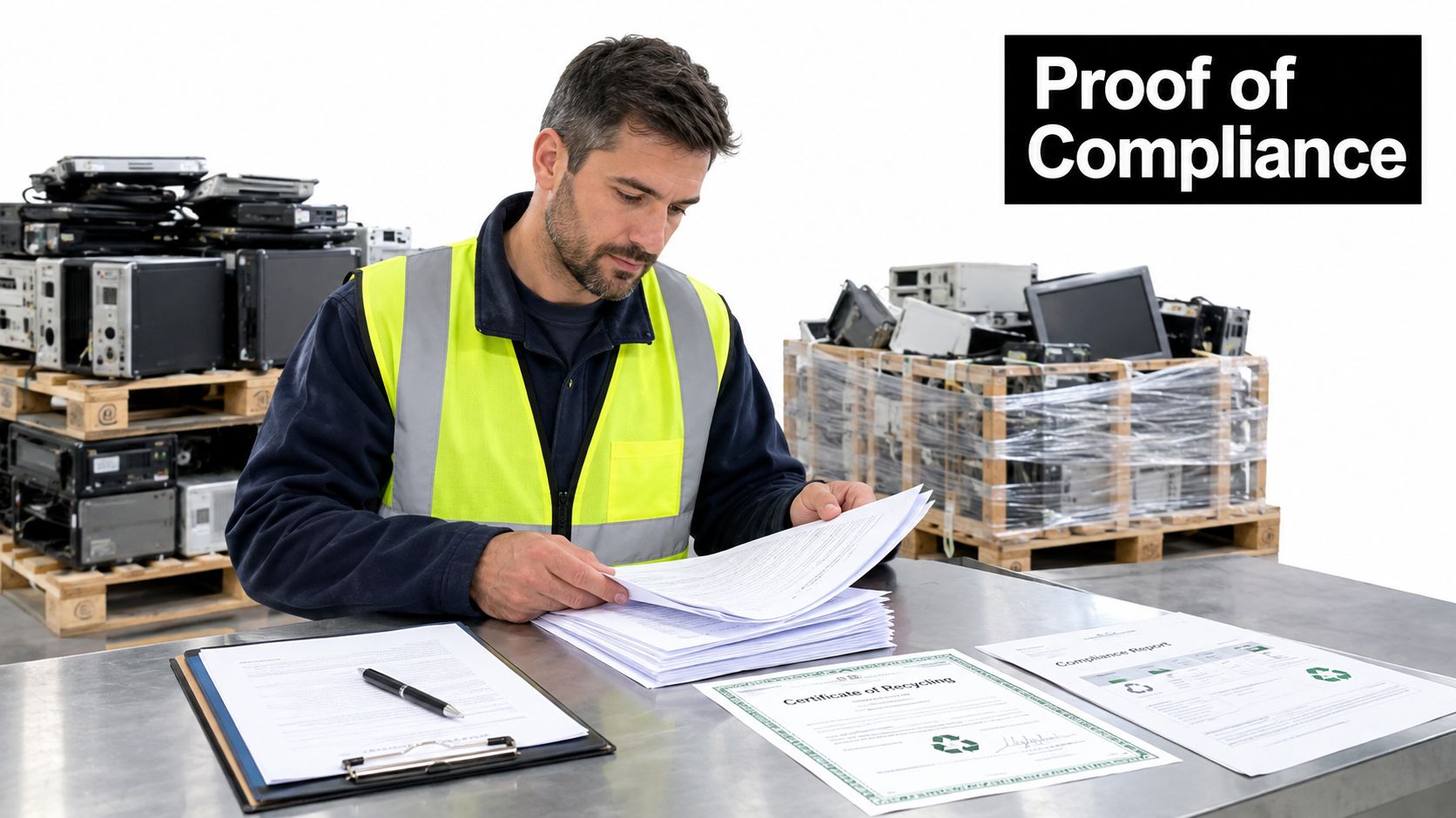 Electronics Recycling for Atlanta Warehouses and Distribution Centers Electronics Recycling for Atlanta Warehouses and Distribution Centers