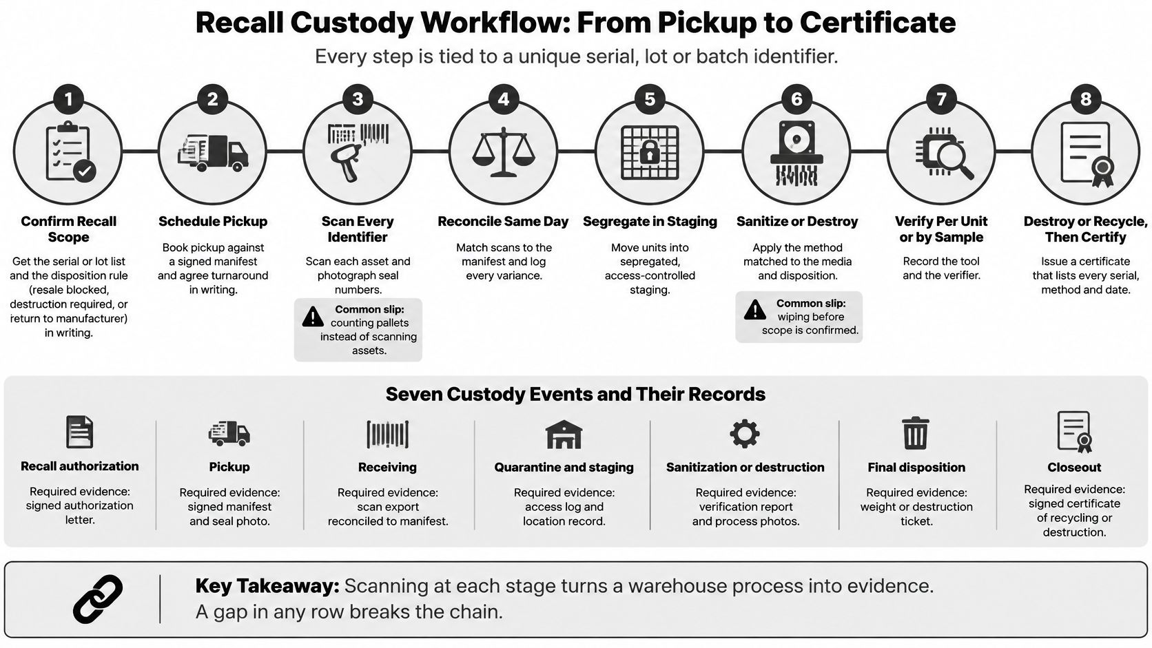Product Recall Chain of Custody Services: 2026 Guide Product Recall Chain of Custody Services: 2026 Guide