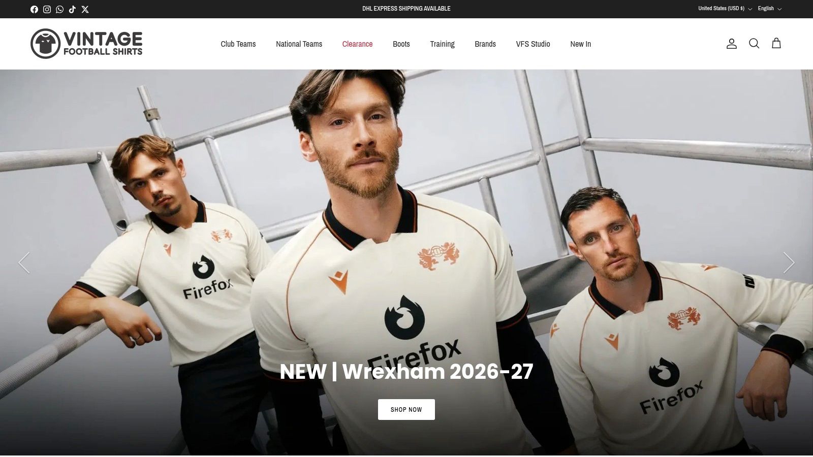 Vintage Football Shirts (VFS)