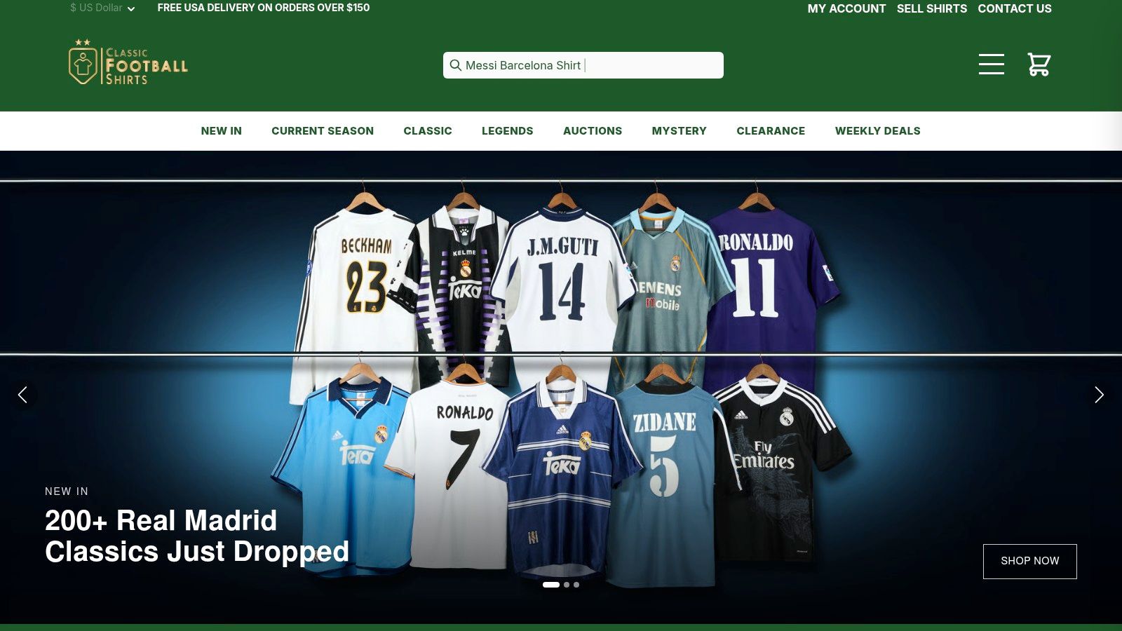 Classic Football Shirts (CFS)