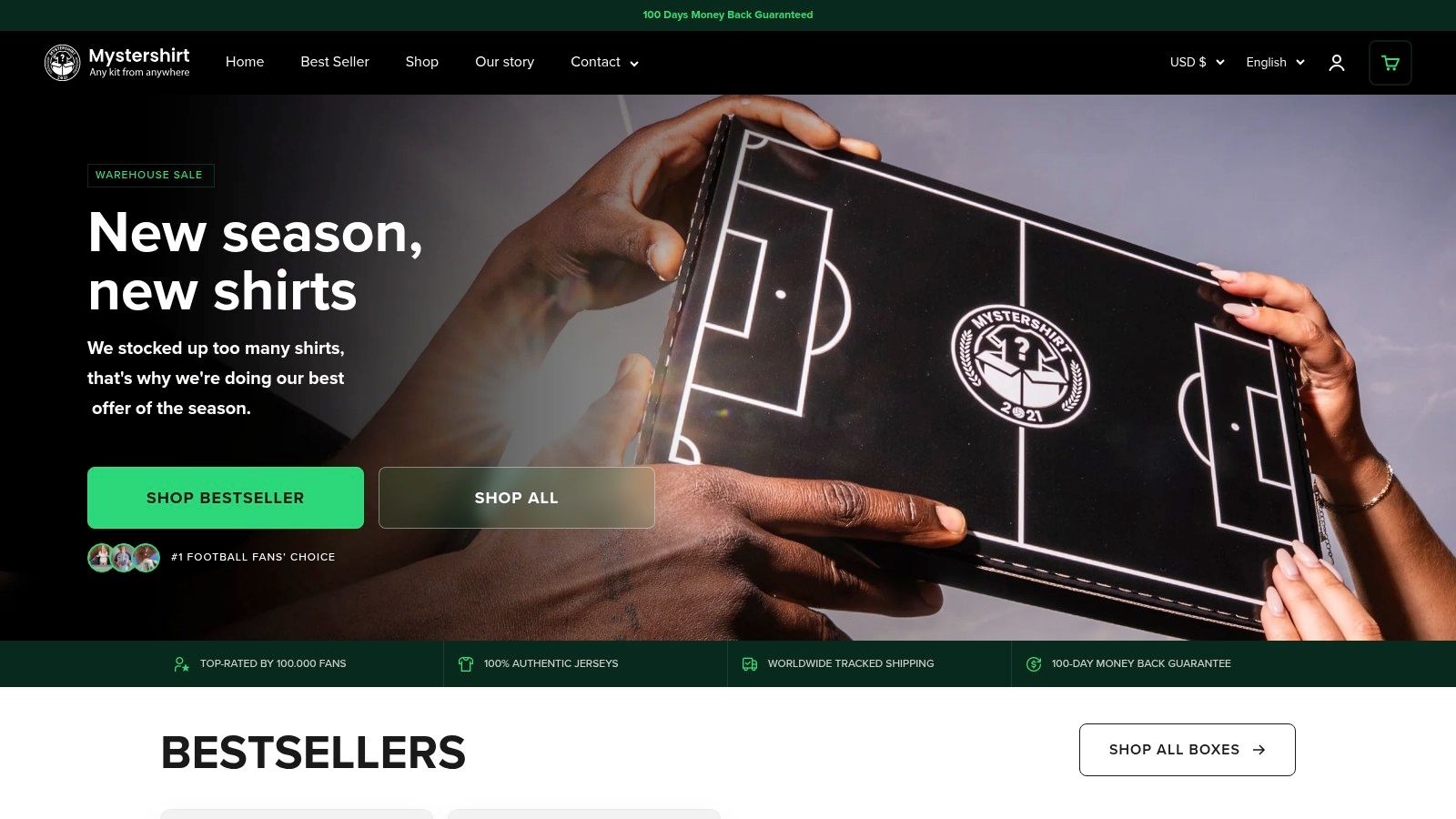 Screenshot from https://www.mystershirt.com