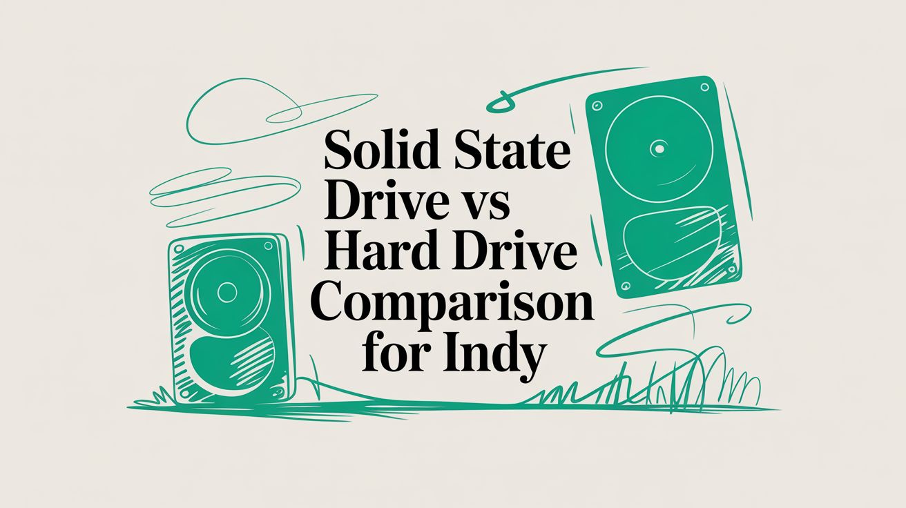 Solid State Drive vs Hard Drive Comparison for Indy