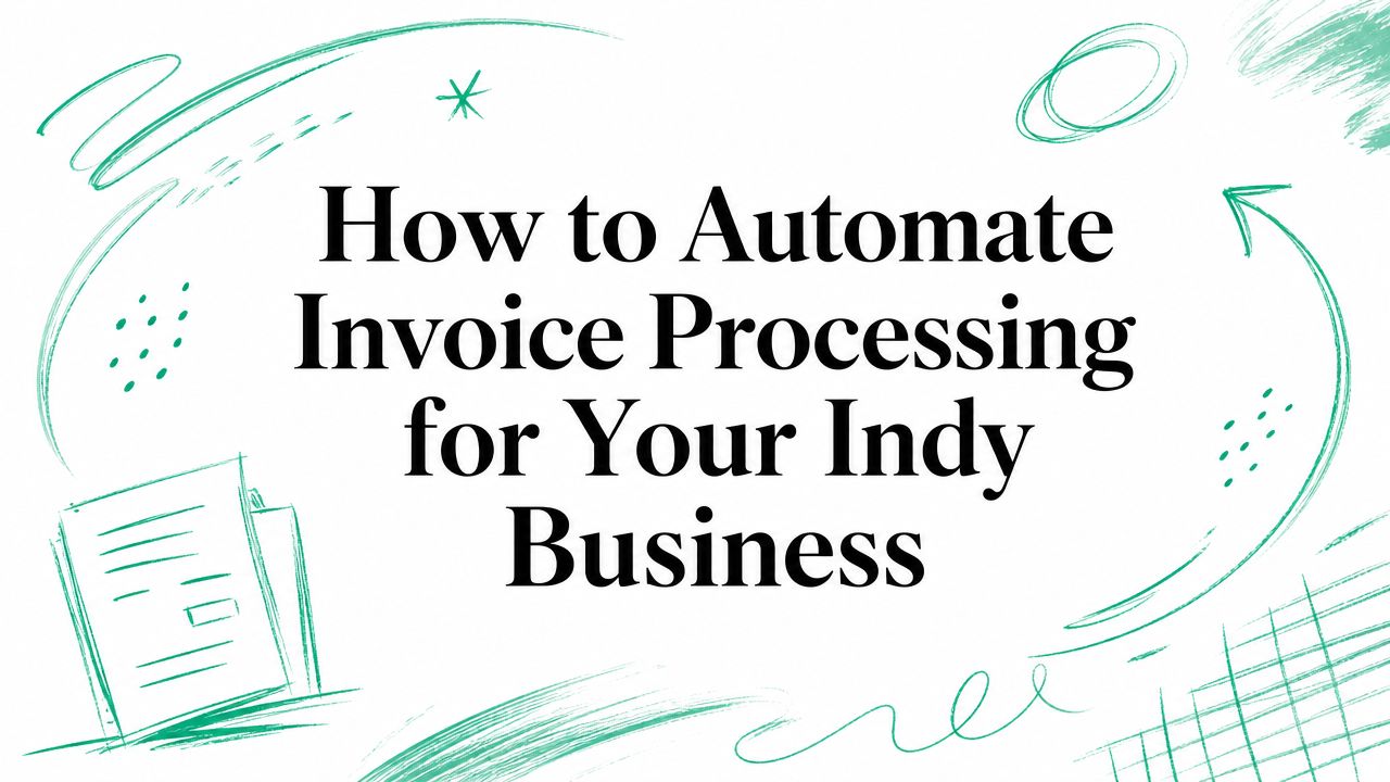 How to Automate Invoice Processing for Your Indy Business