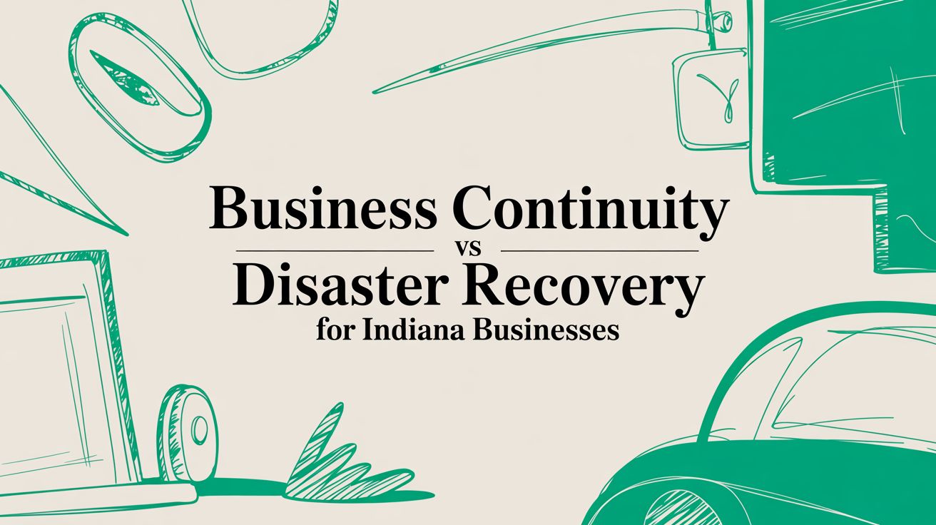 Business Continuity vs Disaster Recovery: A Guide for Central Indiana Businesses