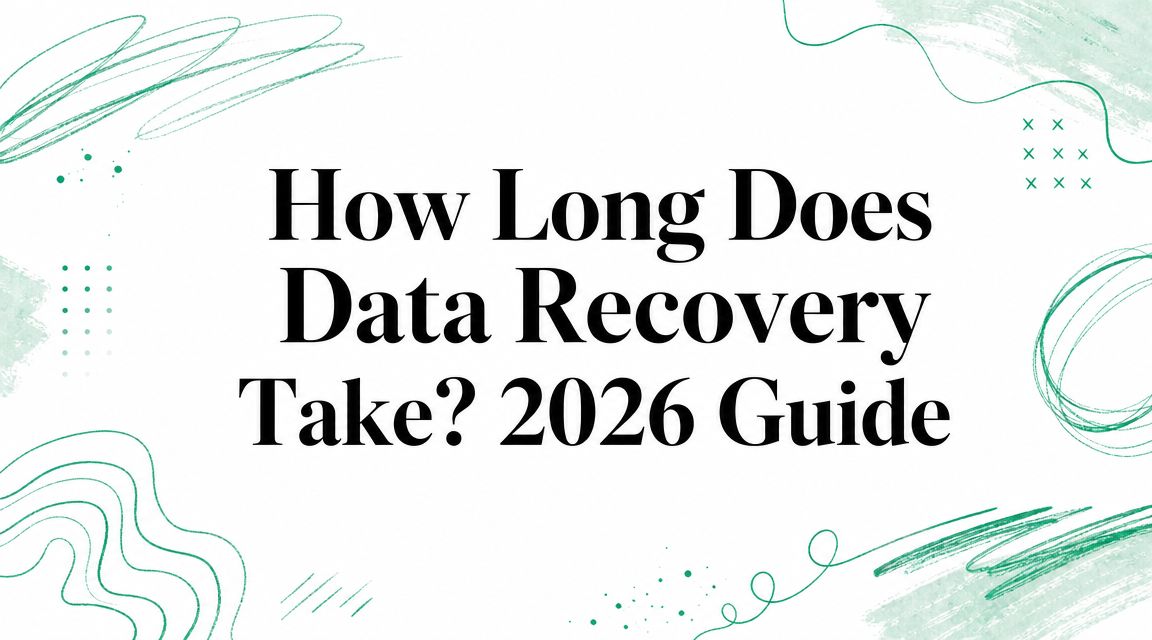 How Long Does Data Recovery Take? 2026 Guide