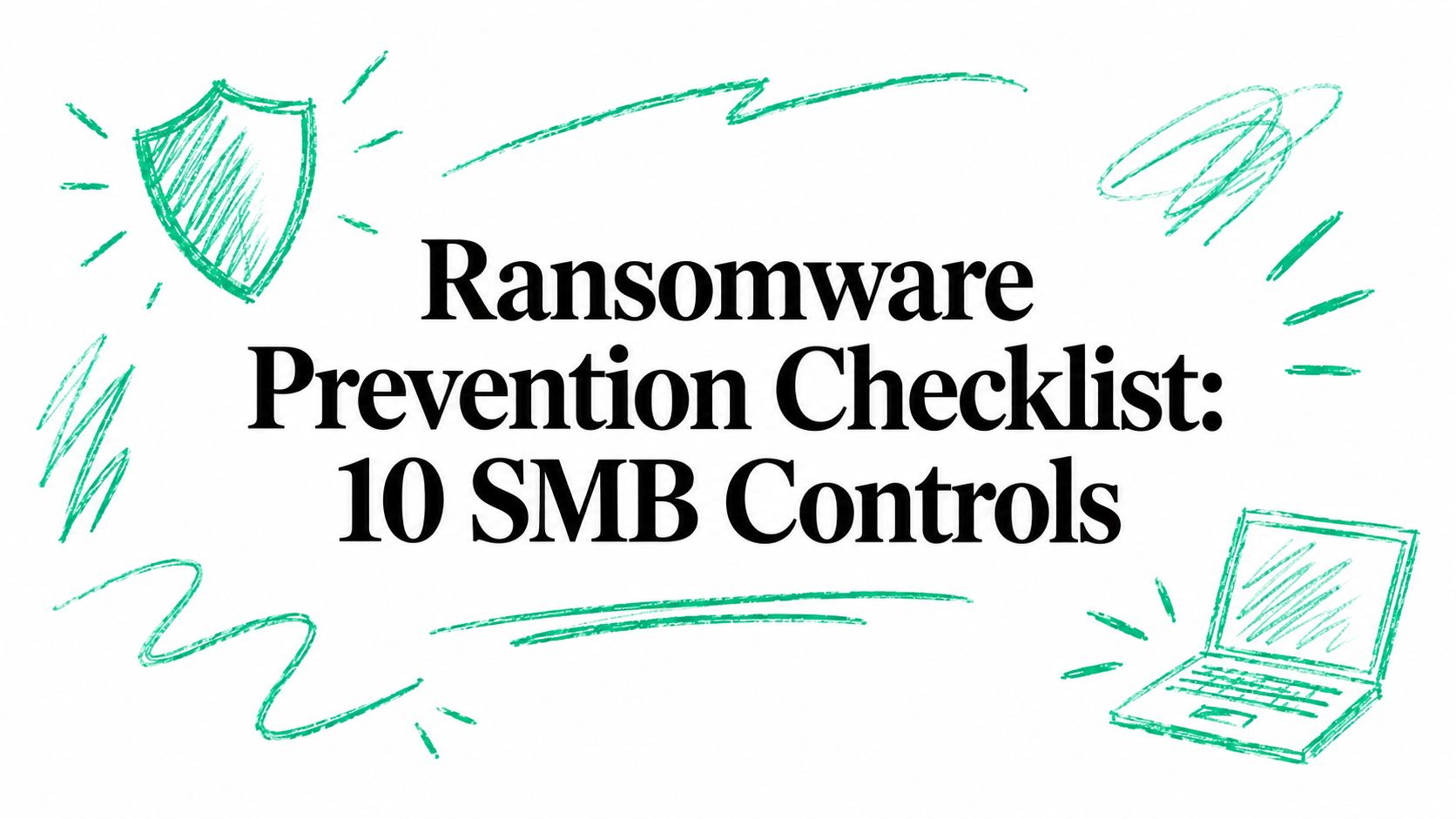 Ransomware Prevention Checklist: 10 SMB Controls