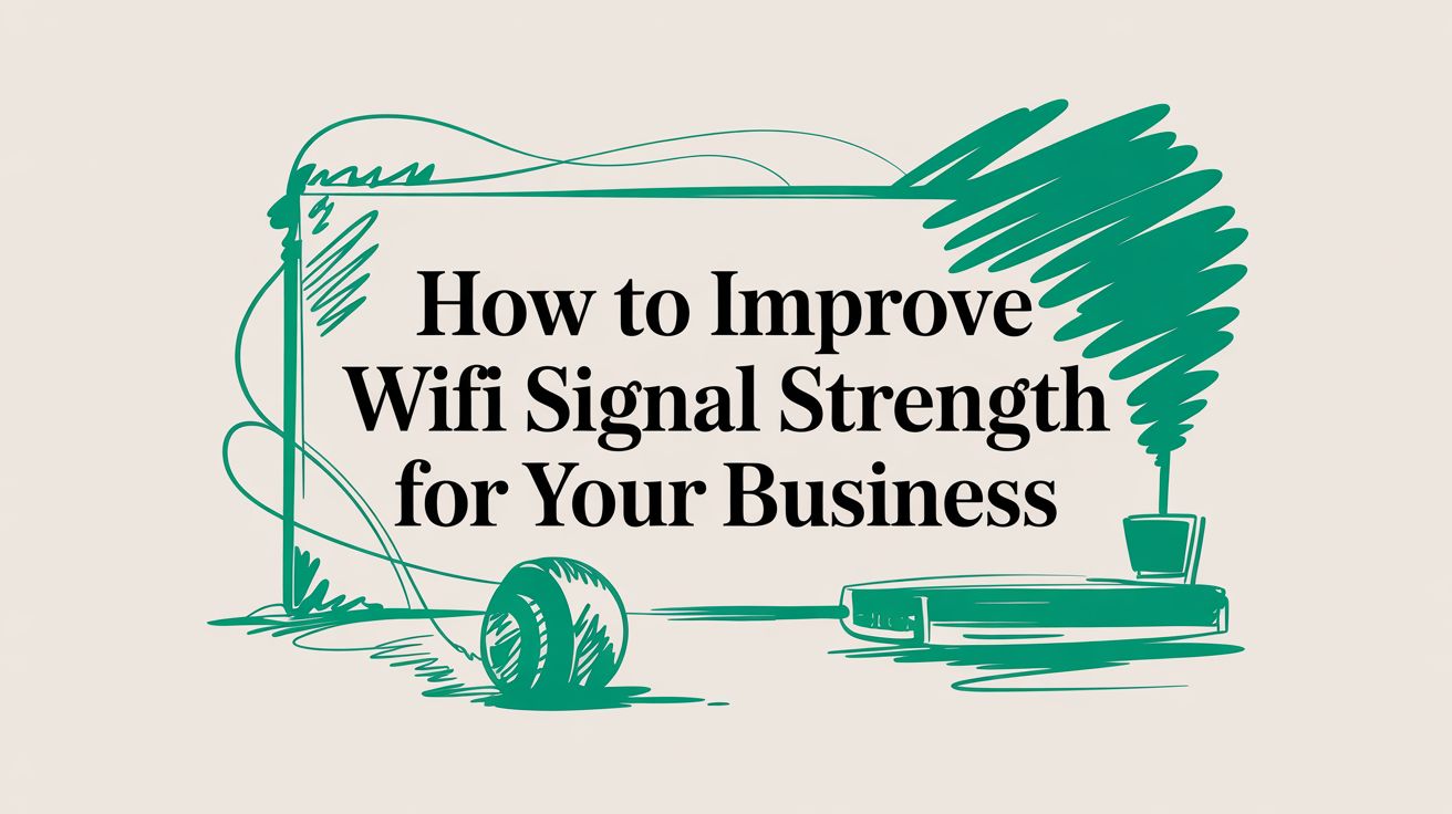 How to Improve WiFi Signal Strength for Your Business