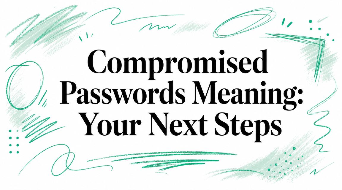 Compromised Passwords Meaning: Your Next Steps