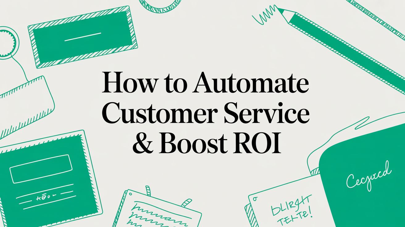 How to Automate Customer Service & Boost ROI