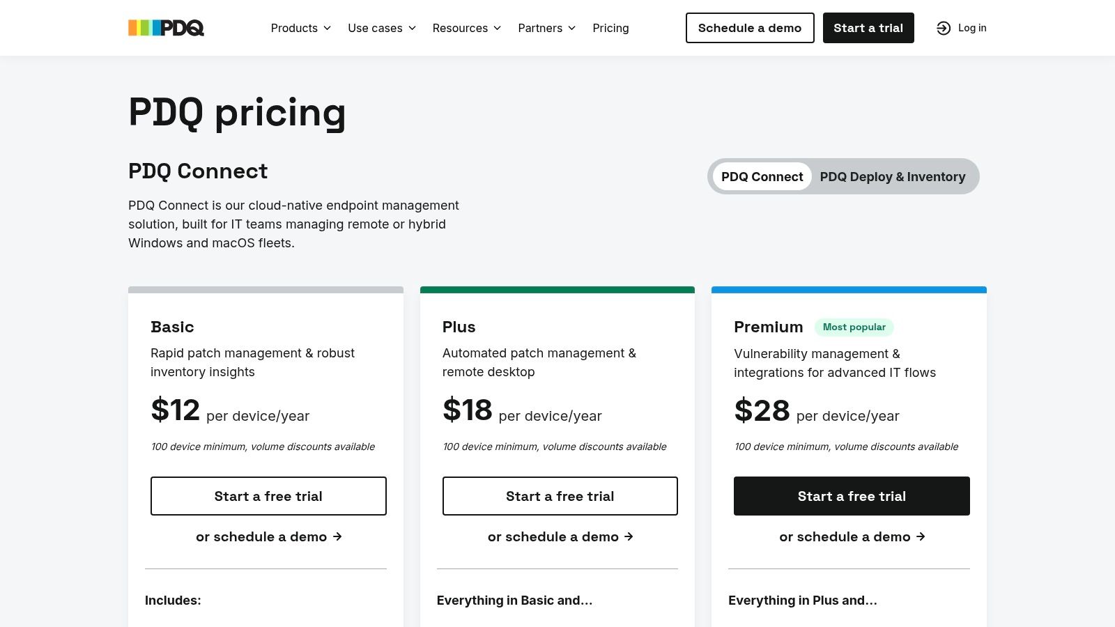 PDQ (Connect; Deploy & Inventory)