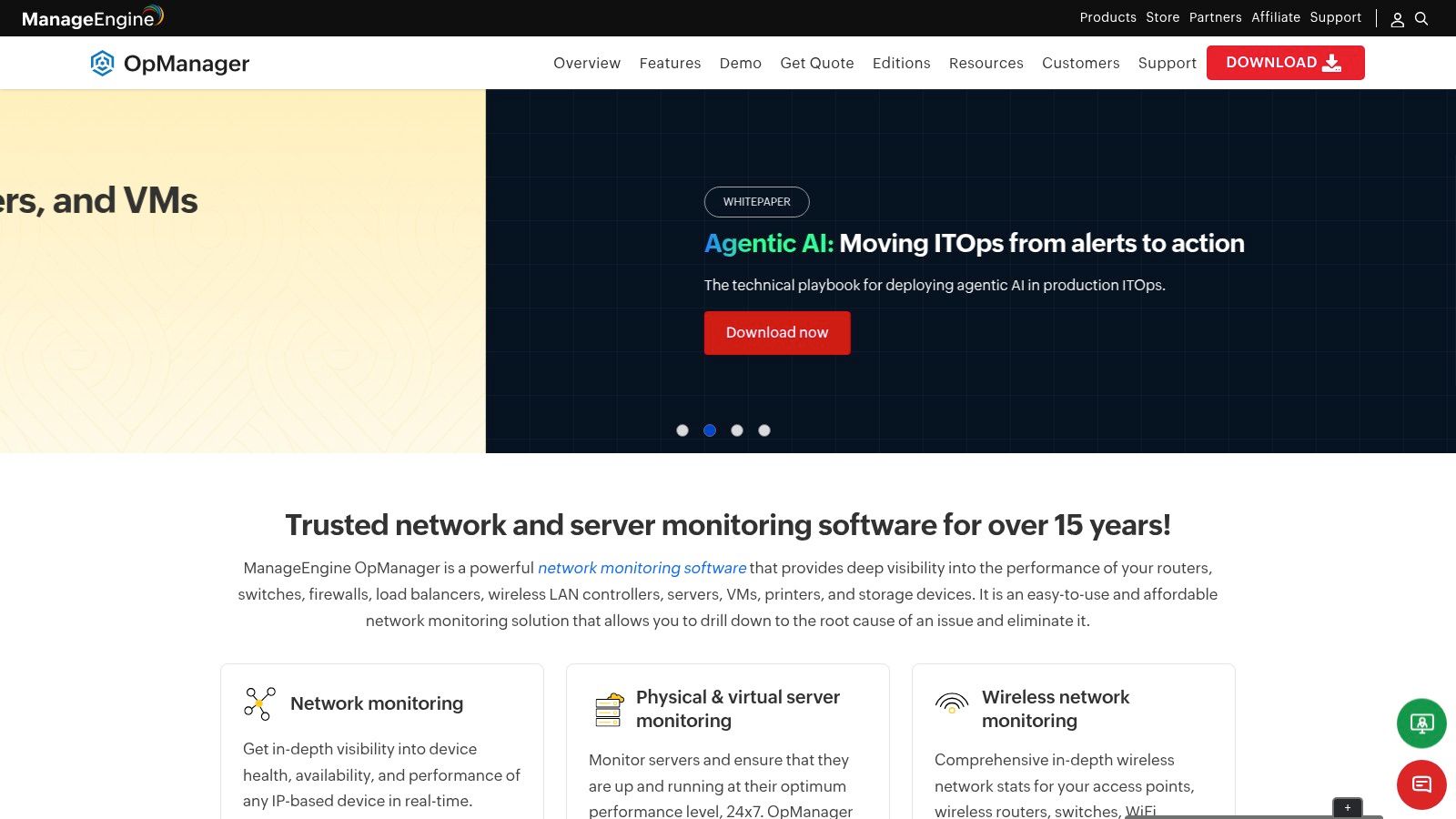 SolarWinds Network Performance Monitor (NPM)