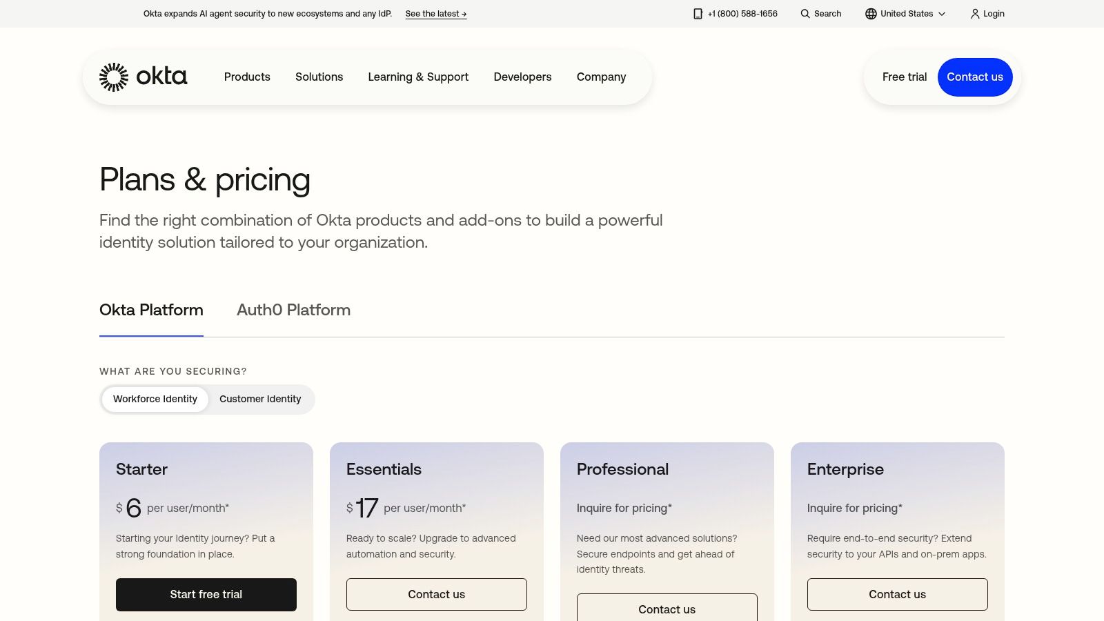 Okta Workforce Identity Cloud