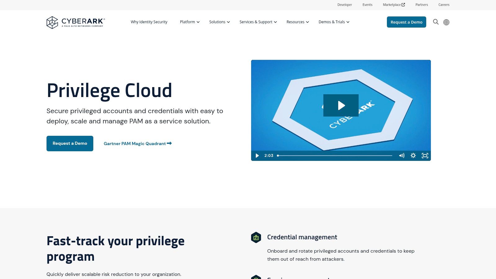 CyberArk Identity Security Platform (Privileged Access + Cloud security)