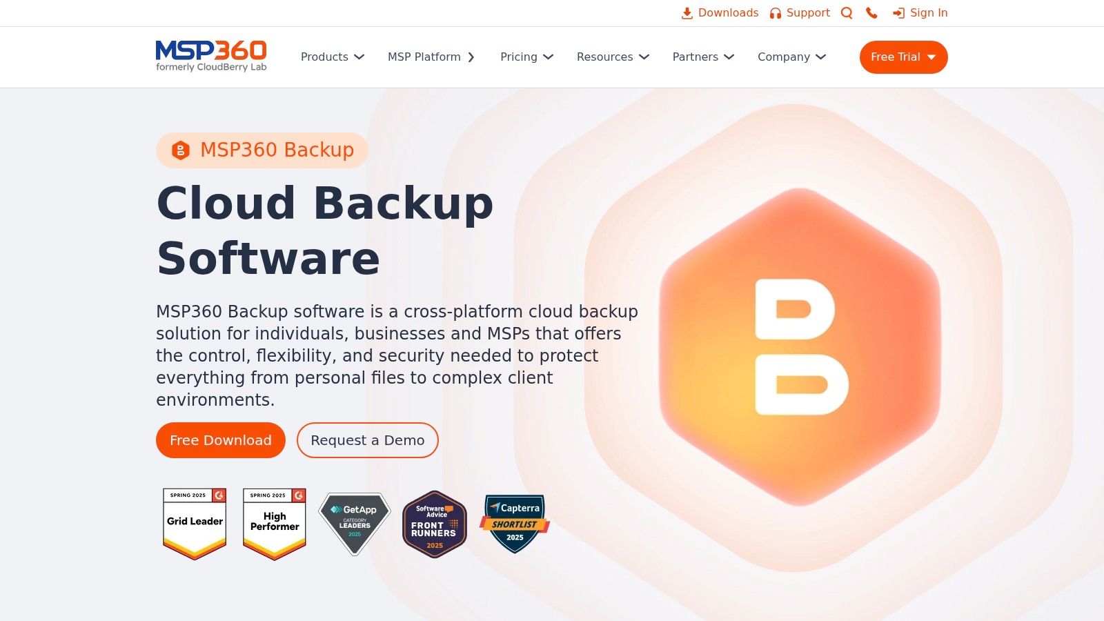MSP360 Managed Backup