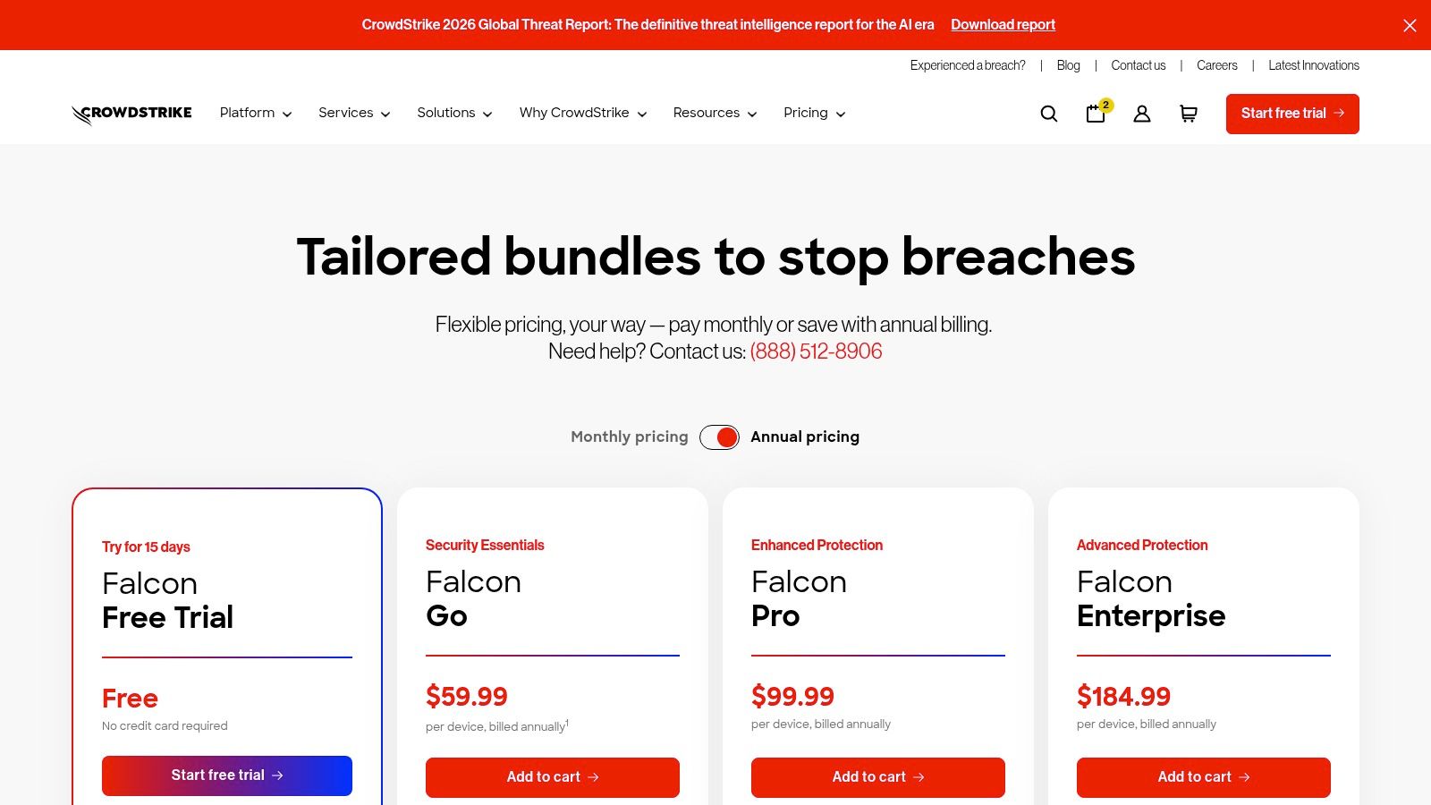 CrowdStrike Falcon (Prevent/Enterprise)