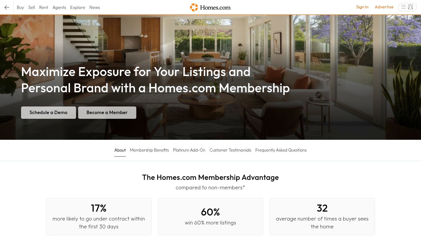 Homes.com Membership